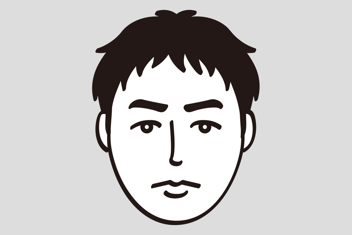 ふくわらいシリーズ・おとこのこ・ぬりえタイプ